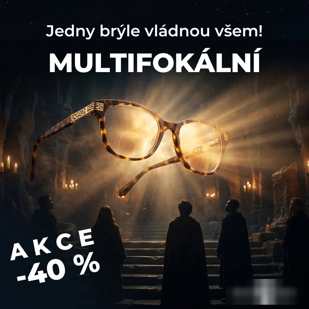 Banner Jedny brýle vládnou všem, verze 2: jeskyně