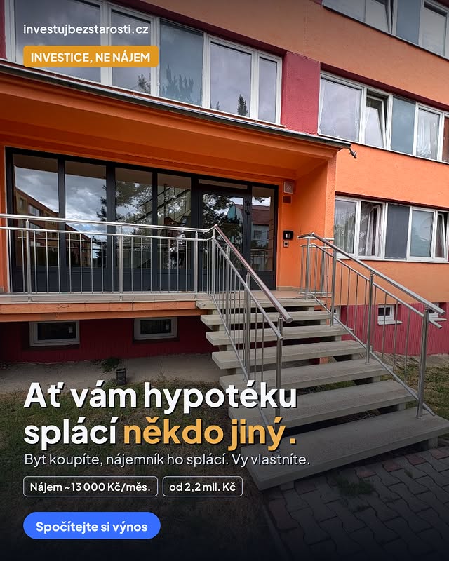 Reklama: Ať vám hypotéku splácí někdo jiný